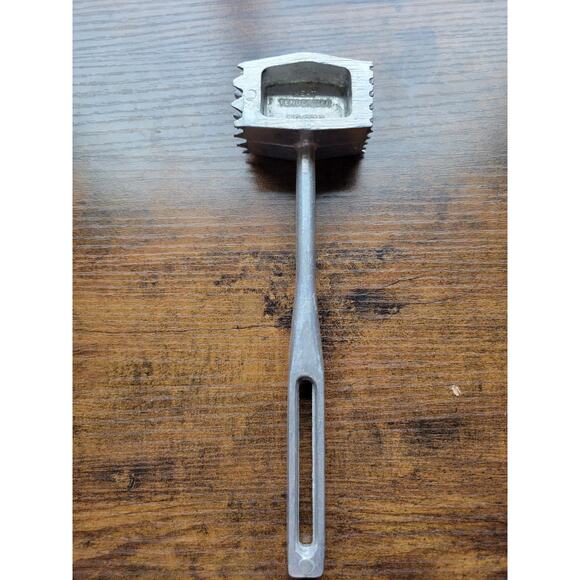 Vintage Elpo no. 670 Aluminum 8-1/2" Meat Tenderizer -Fine/Coarse Pounder Japan - Picture 3 of 10